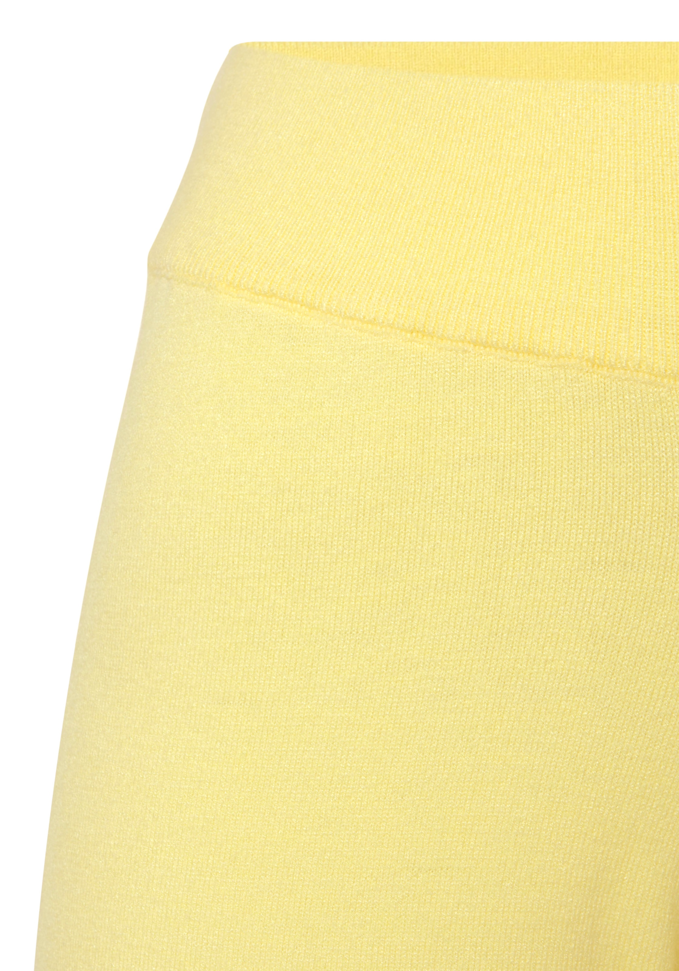 LASCANA Strickhose  mit weitem Bein, Loungewear