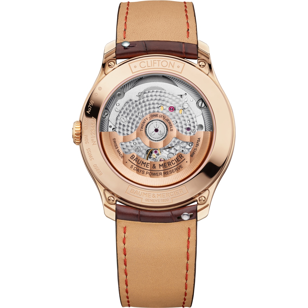 Baume et Mercier Clifton 10802 Baumatic Gold Ø 39mm