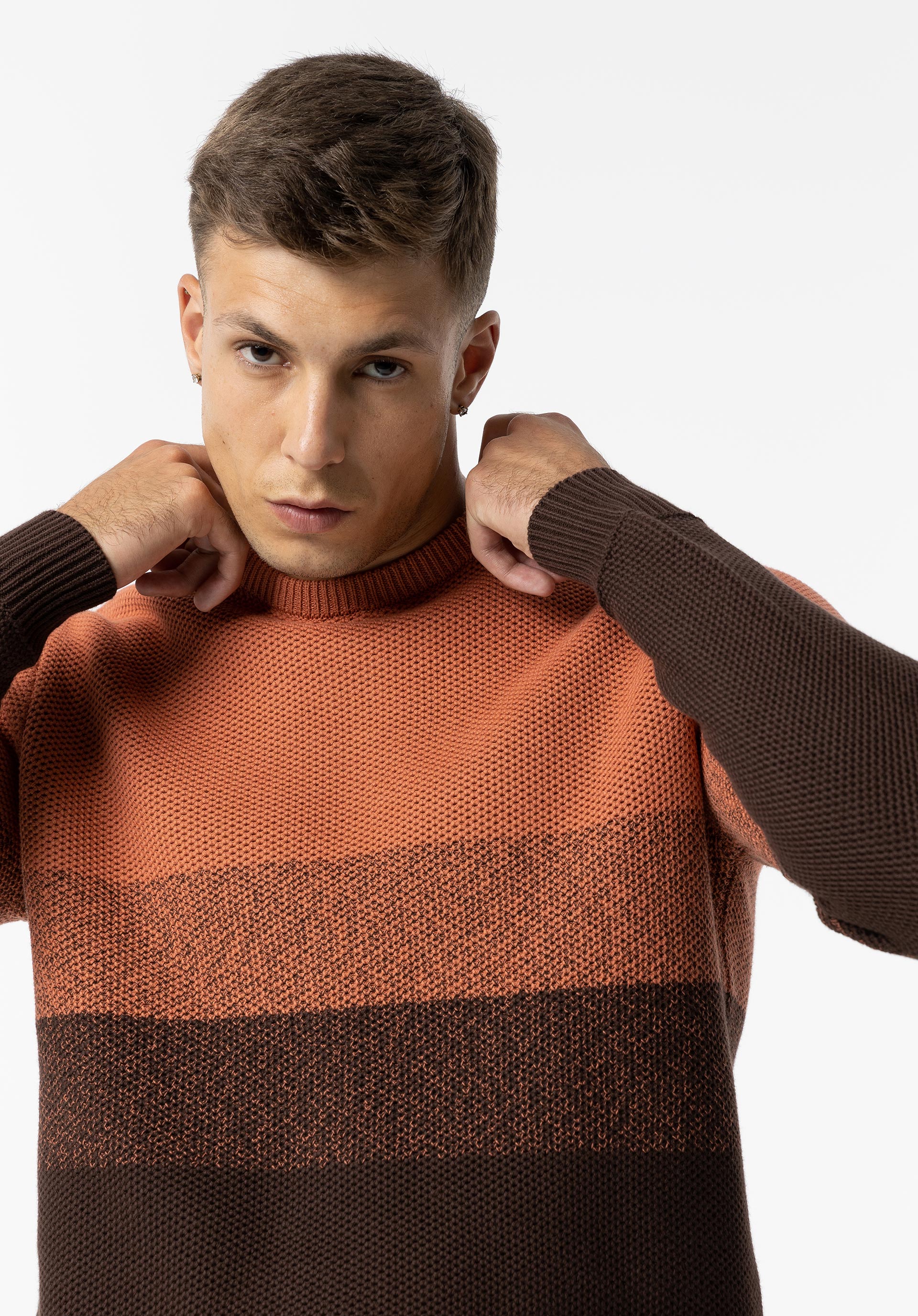 Camisola de Malha às Riscas