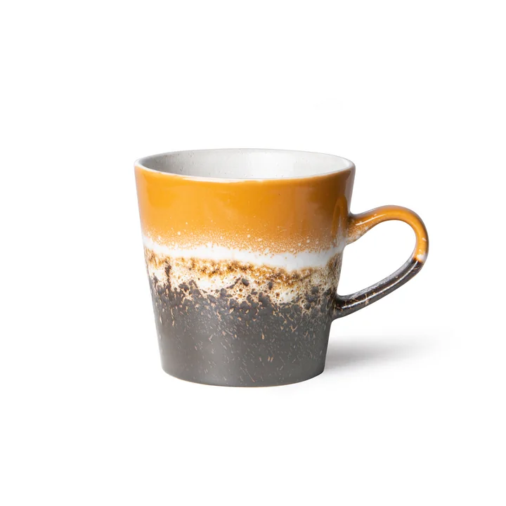 HKliving - 70's Americano Tasse 260 ml, fire