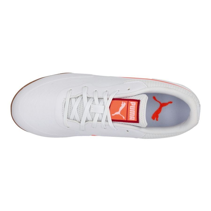 PUMA Truco III IT - Blanc/Glowing Red/Noir Enfant