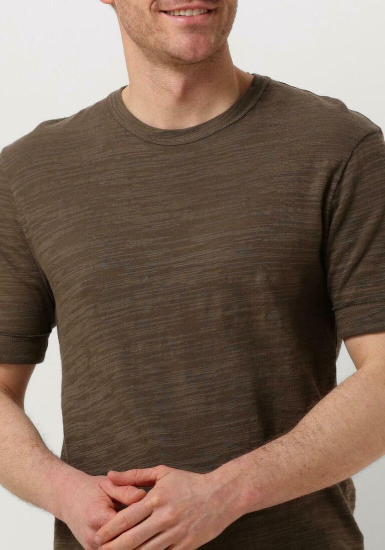DRYKORN donkergroene drykorn t-shirt raphael 520182