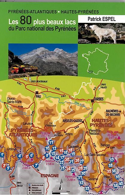 CHAMINA - 80 PLUS BEAUX LACS DU PN DES PYRENEES