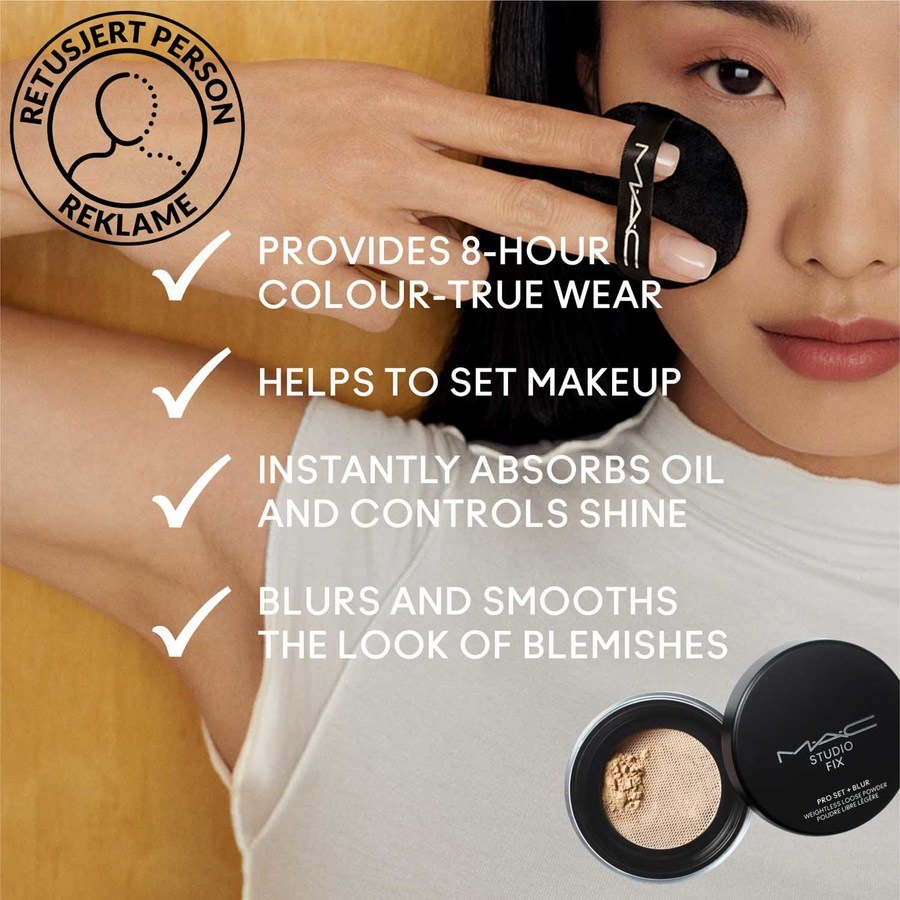 MAC Studio Fix Pro Set + Blur Weightless Loose Powder Translucent 12g