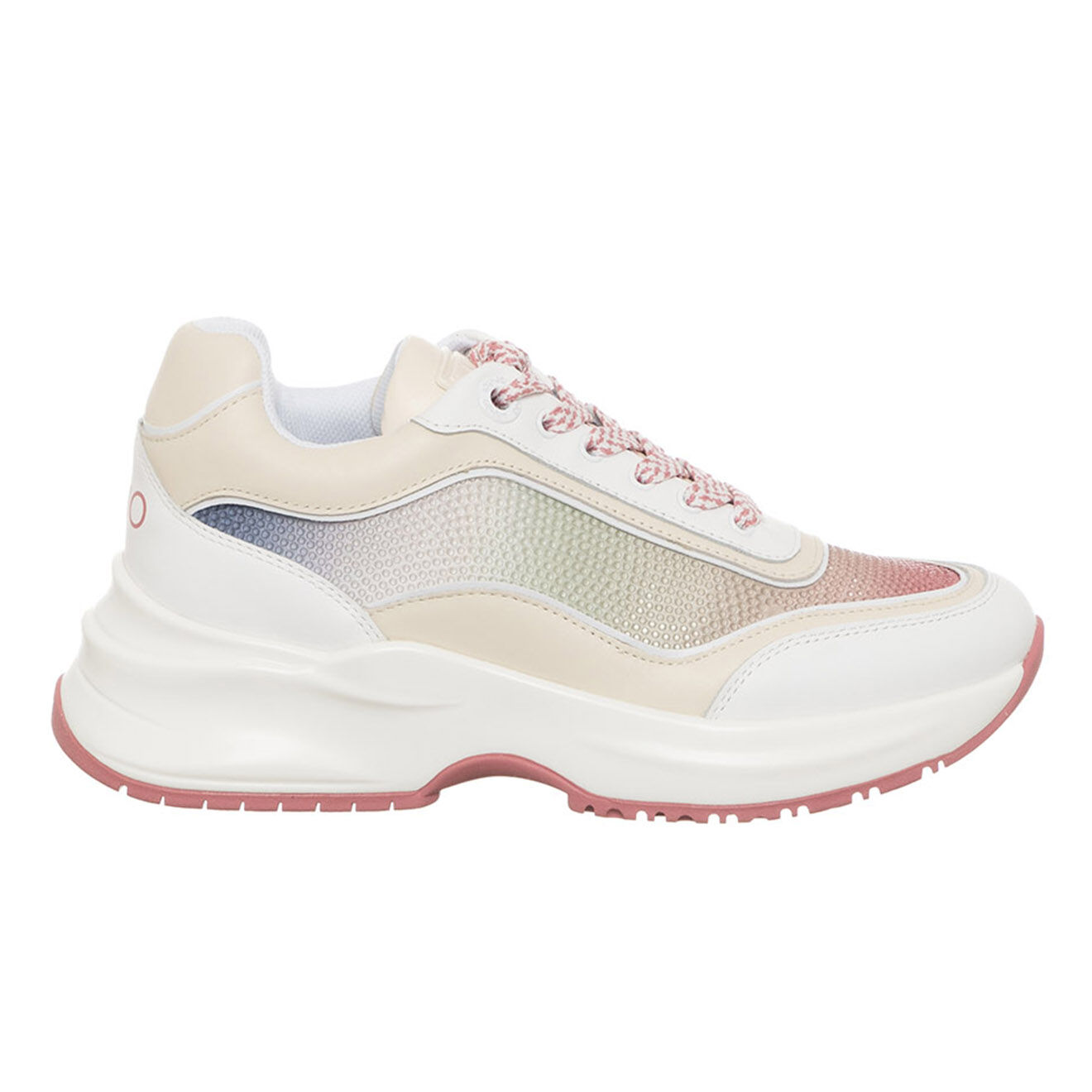 Liu-Jo Sneakers en Cuir Alizée roses