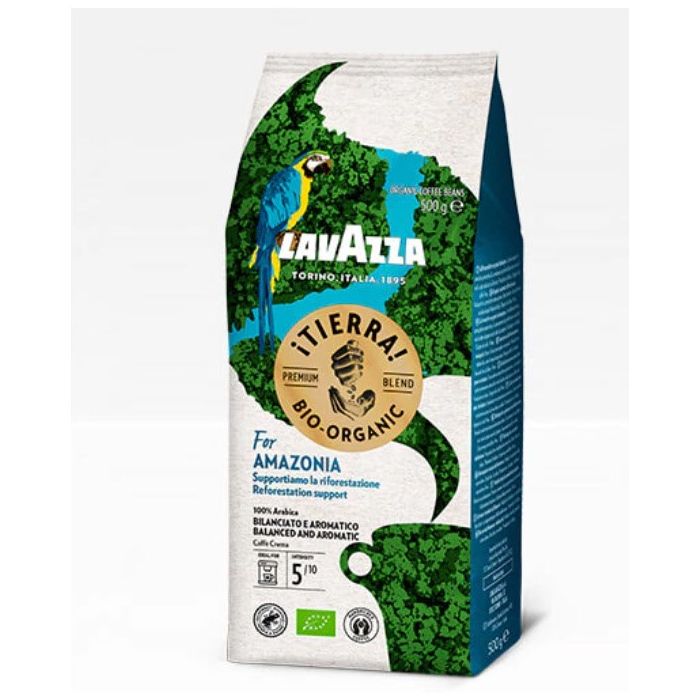 Lavazza Kaffeebohnen Tierra for Amazonia Organic 500g