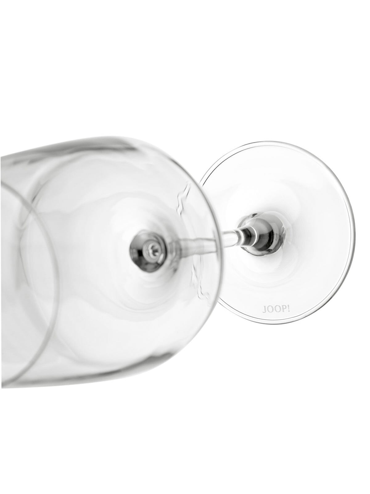 JOOP! Weißweinglas SINGLE CORNFLOWER 2er Set - je 400 ml