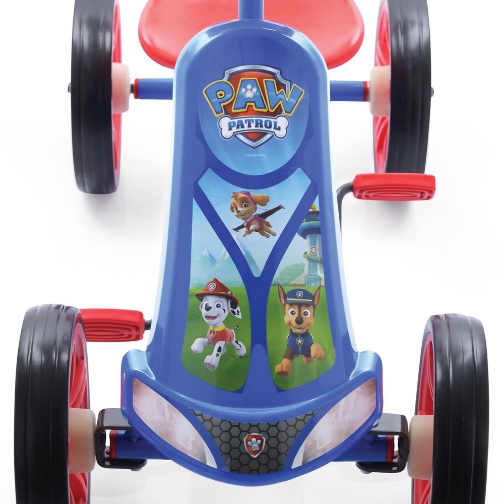 Hauck Tretfahrzeug Turbo II (2-4 Jahre) - Paw Patrol - Blue, Tretauto Pedal Go-Cart f&uuml;r Kinder ab 2-4 Jahre, verstellbarer Sitz