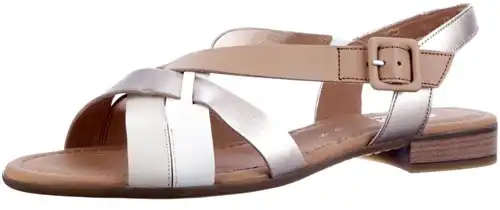 Gabor wit combi 62.794.20 - maat 9 sandaal wit combi - maat 9 Calandschoen