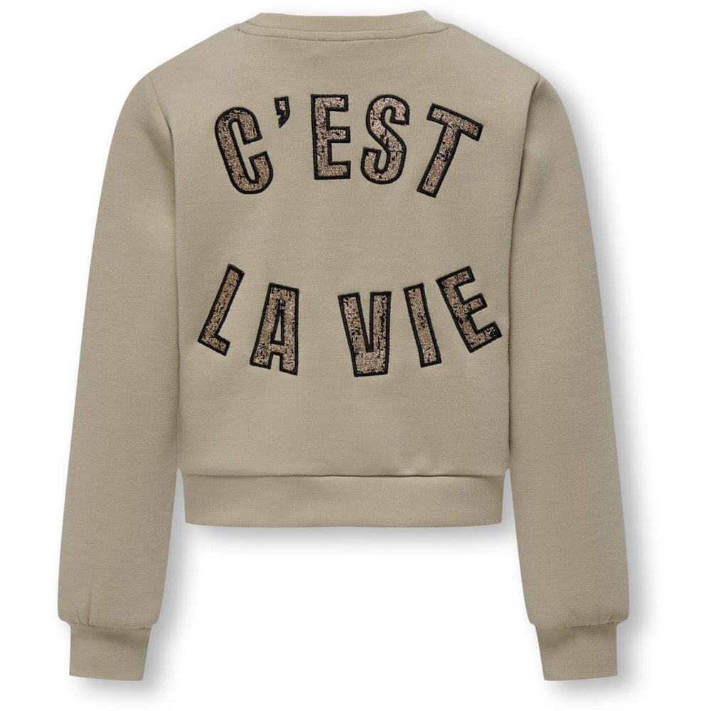 Køb kids ONLY Humus La Vie Mayra Shine O-Neck Sweatshirt