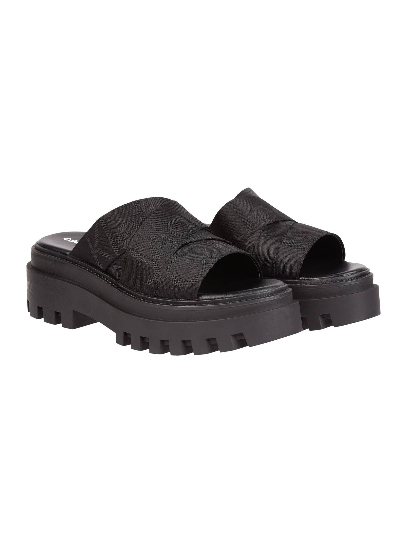 CALVIN KLEIN| Damen Sandalen TOOTHY COMBAT SANDAL