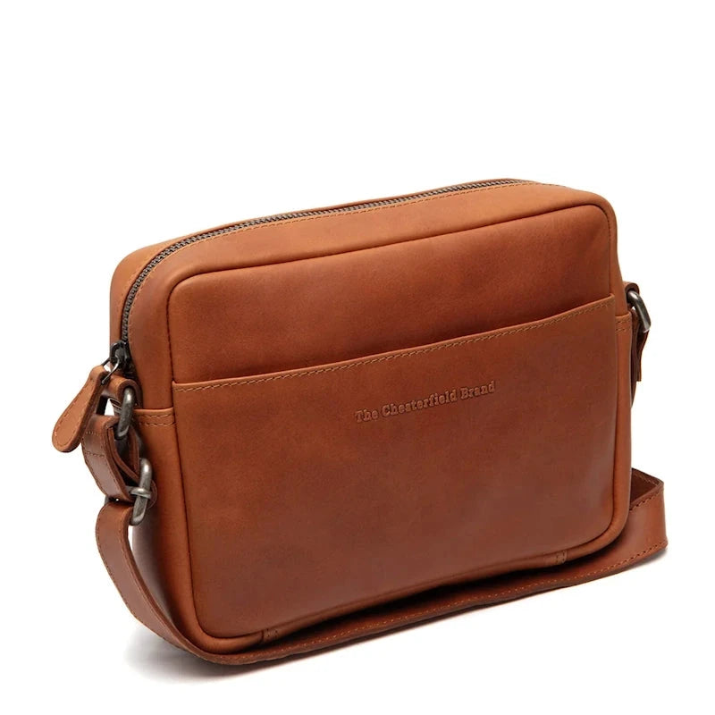 Chesterfield Brand Westmere Schoudertas Cognac