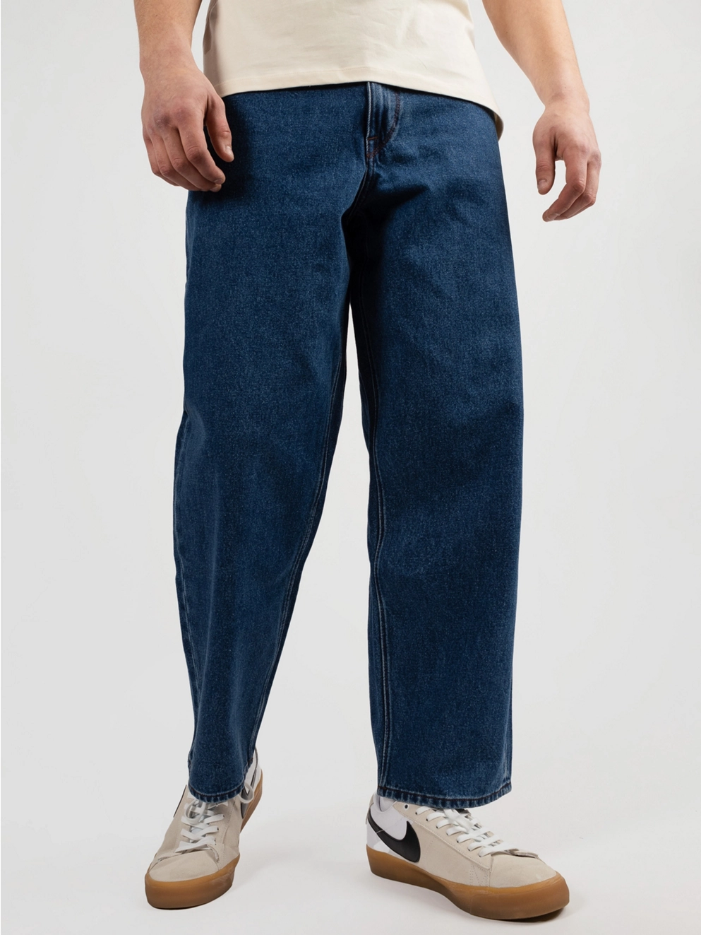 Volcom Billow Denim Jeans oliver mid blue