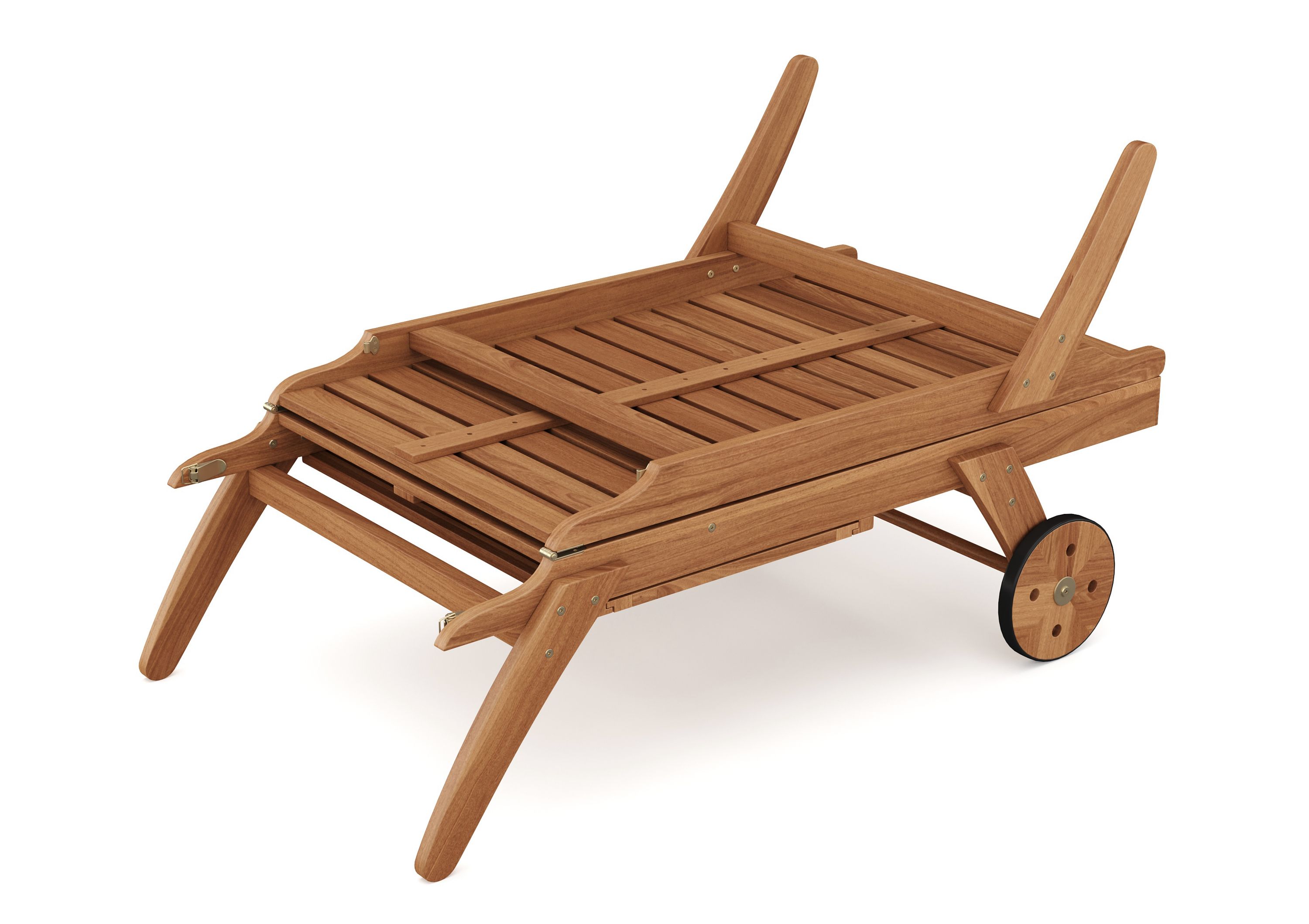 Liegestuhl Holz LOVINA klappbar