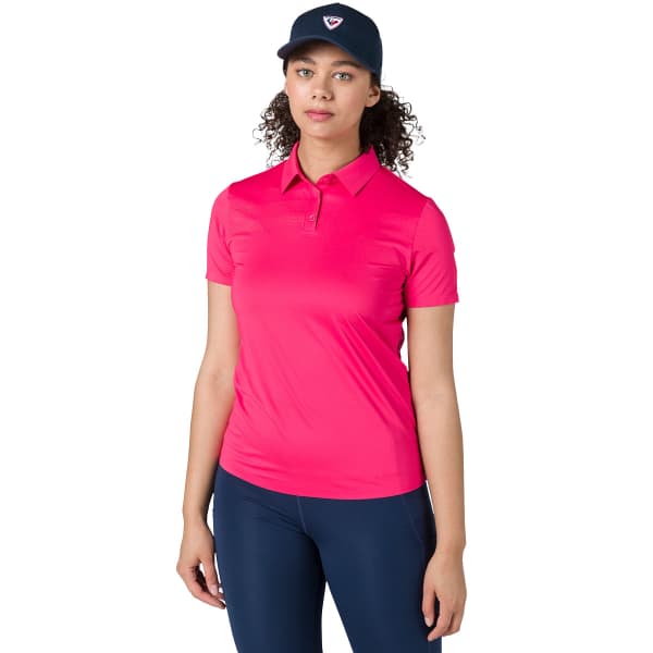Polo ROSSIGNOL W ESCAPER TECH POLO CANDY PINK