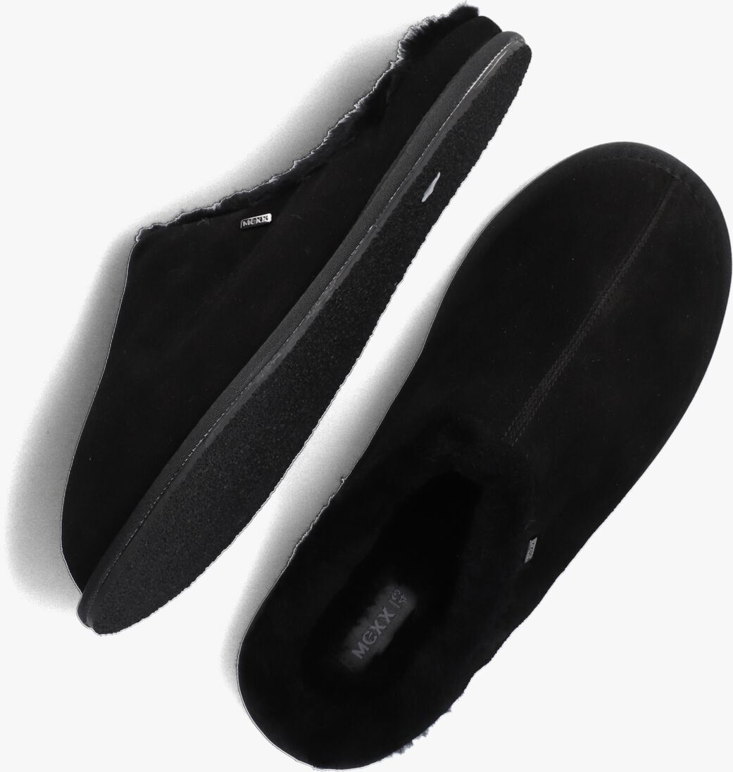 MEXX zwarte mexx pantoffels hero