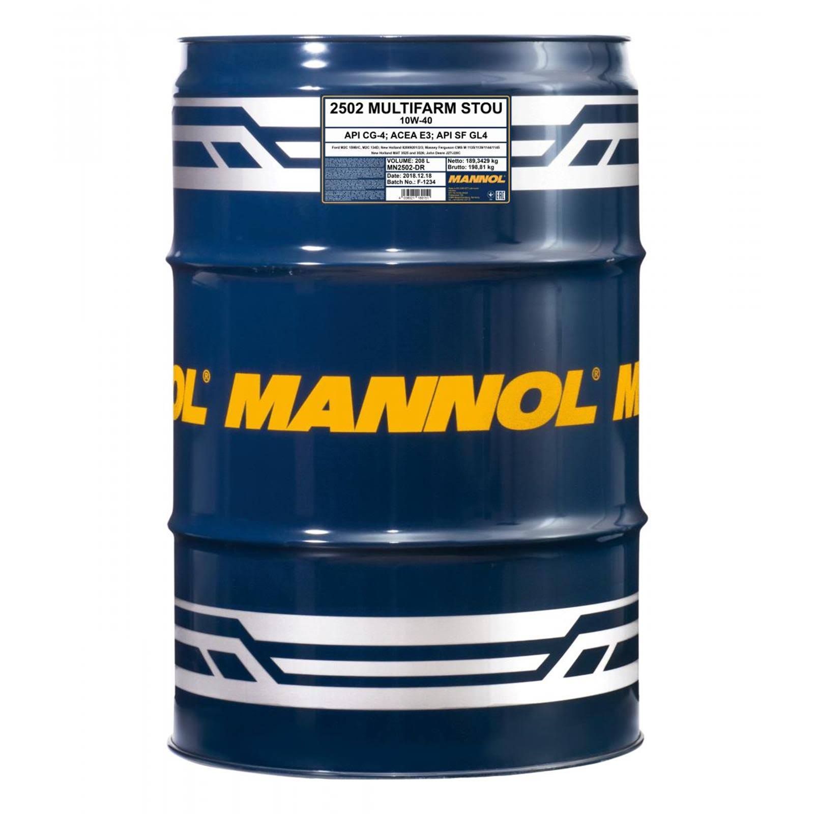 Mannol Motoröl Multifarm STOU 10W-40