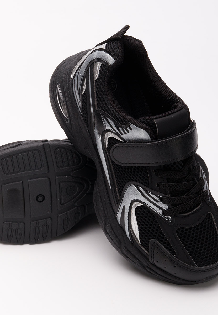 Baskets pour enfants noirs Shailee