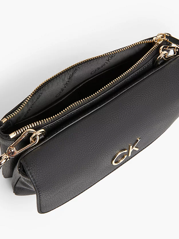Bolsa de ombro plana