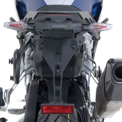 Sacoches cavalières SW-MOTECH SysBag WP M coté gauche (17-23 litres) complet avec support - Noir