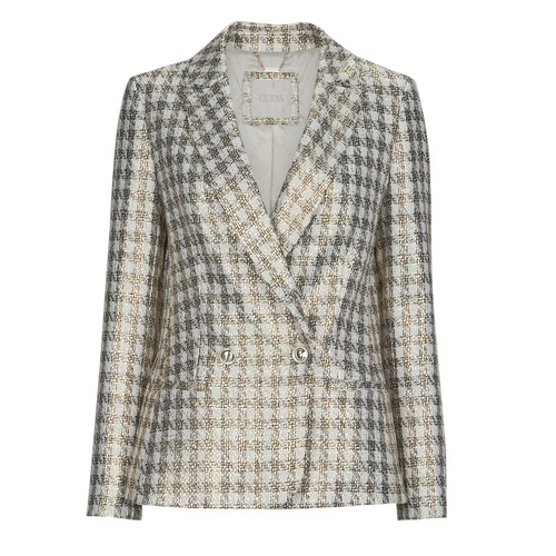 Guess - EMELIE FOILED BLAZER - Beige