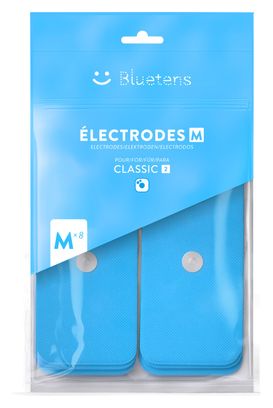 Pack électrodes taille M Bluetens Classic 2 - 8 électrodes