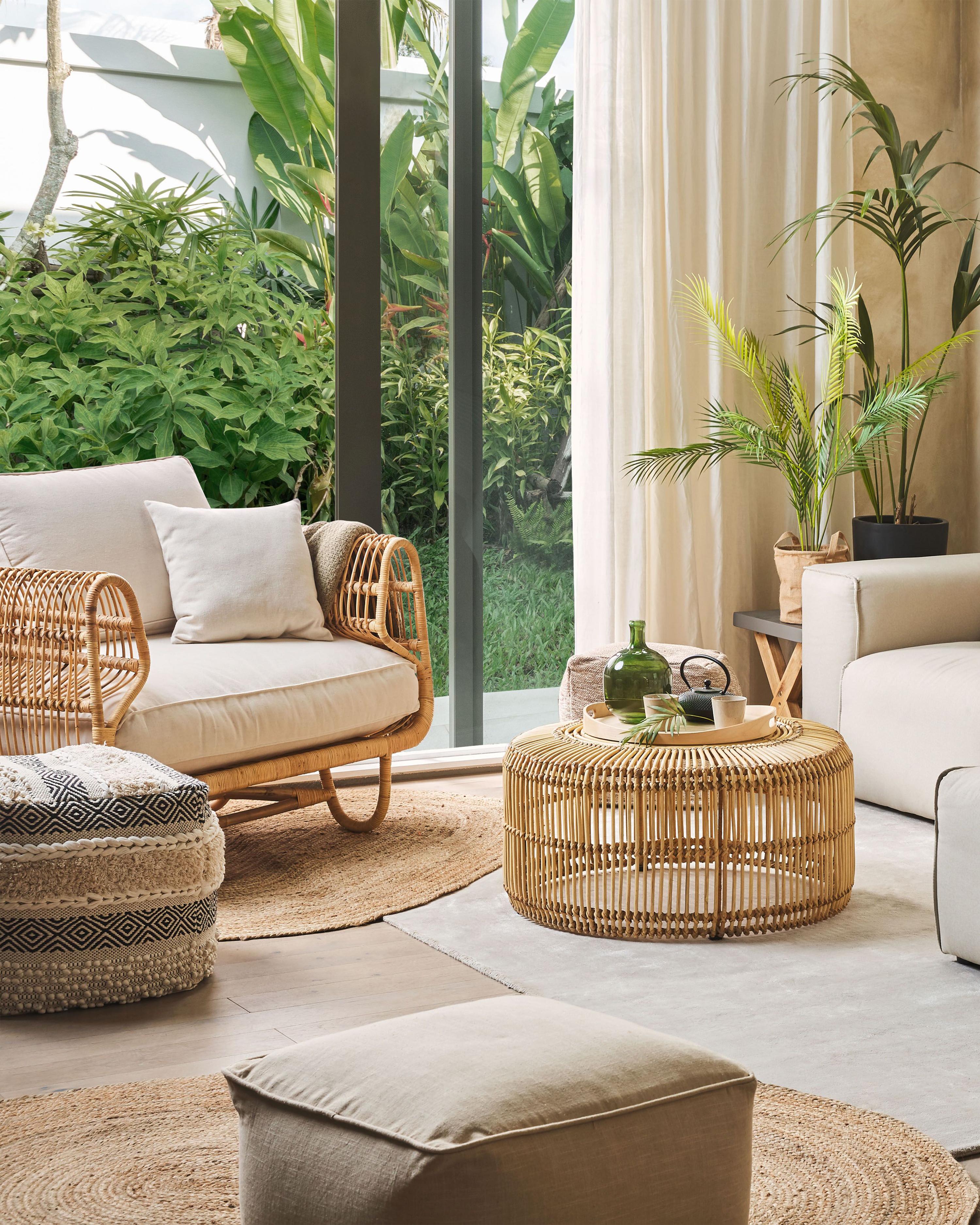 Tuinfauteuil DOLCEDO Rotan Natuurlijk