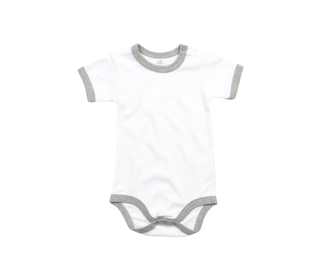 BABYBUGZ BZ019 - Body bébé contrasté