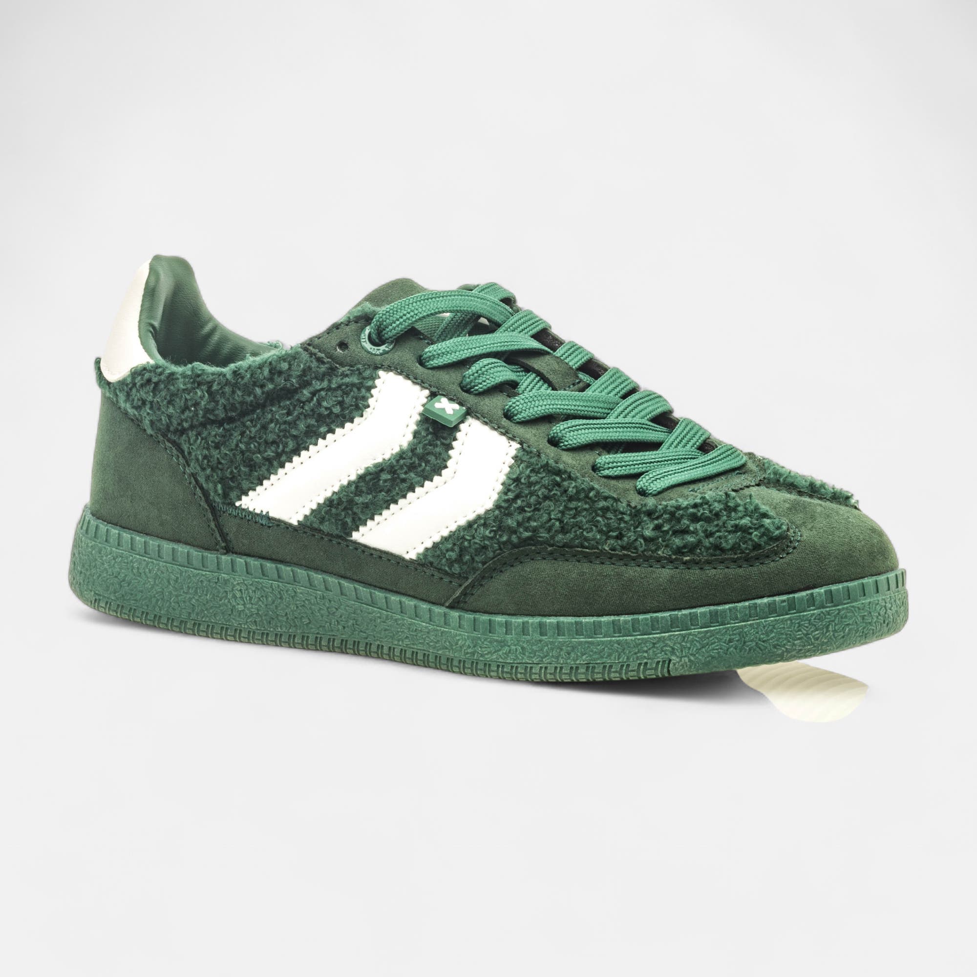 Baskets basses Femme vert