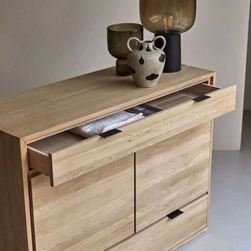 Buffet en chêne massif L 120 cm Senson