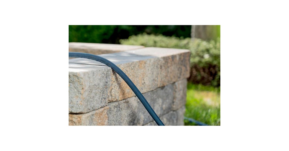 GARDENATextielslang Liano Xtreme 15 m Set  (Donkergrijs/oranje)
