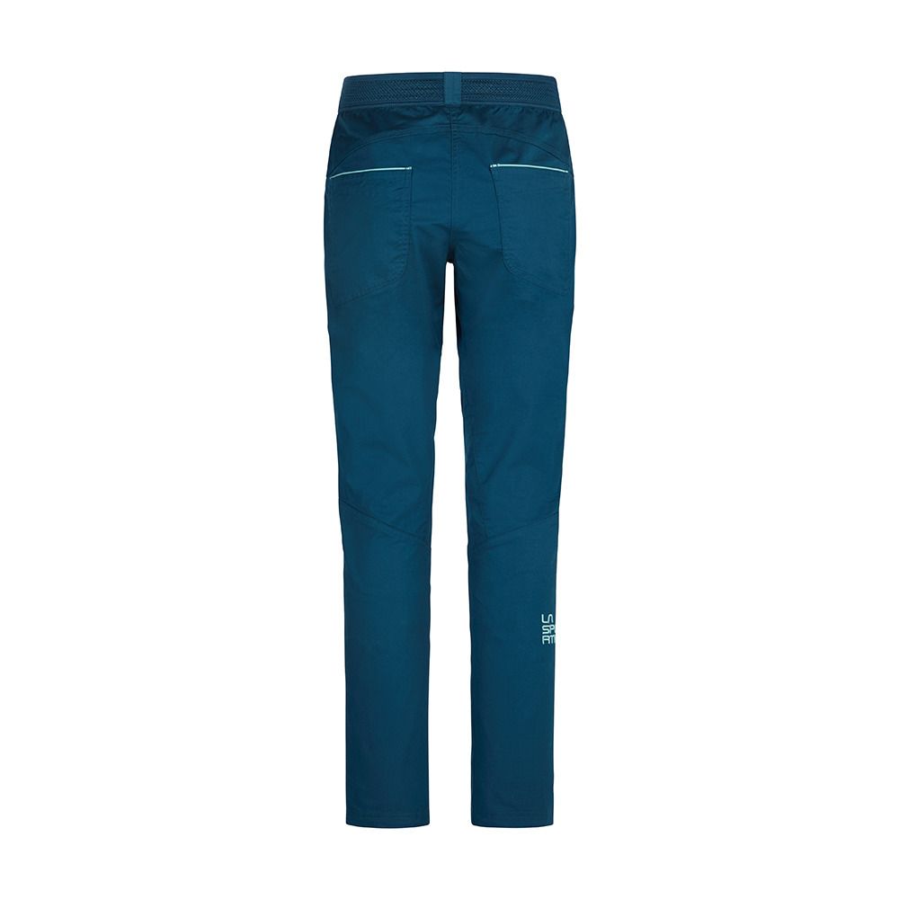 La Sportiva ITACA - Pantalon Femme storm blue/iceberg