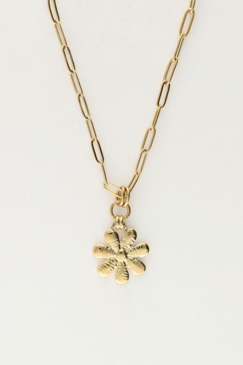 Schakelketting met grote bloem
