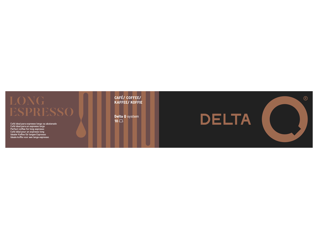 CAPSULAS DELTA Q LONG ESPRESSO 10 UN