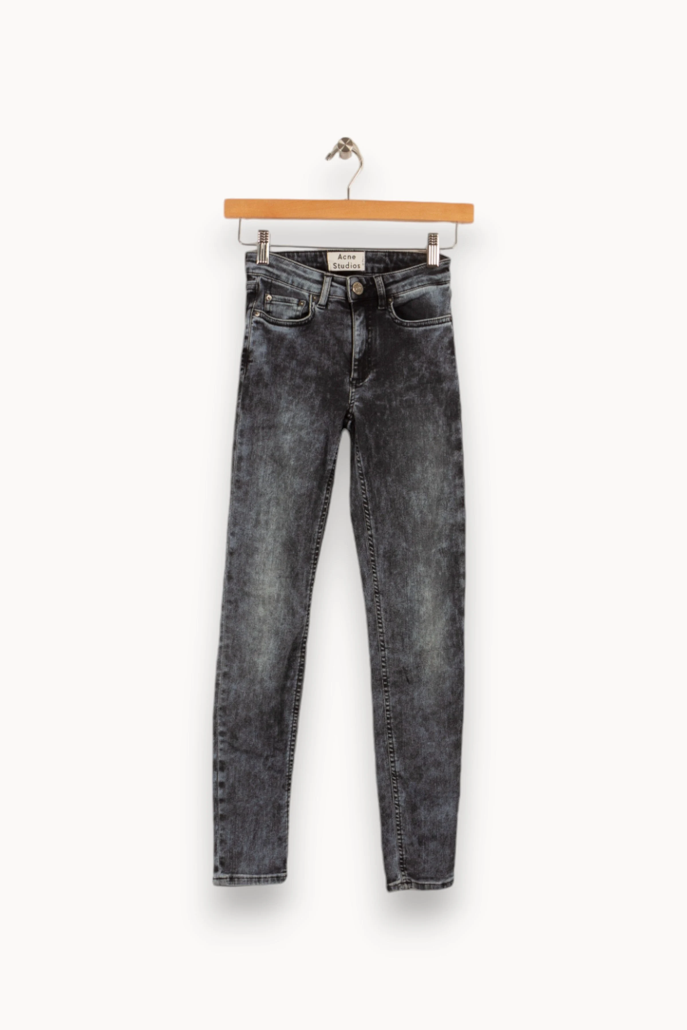 Jean skinny - acne studios | Gris