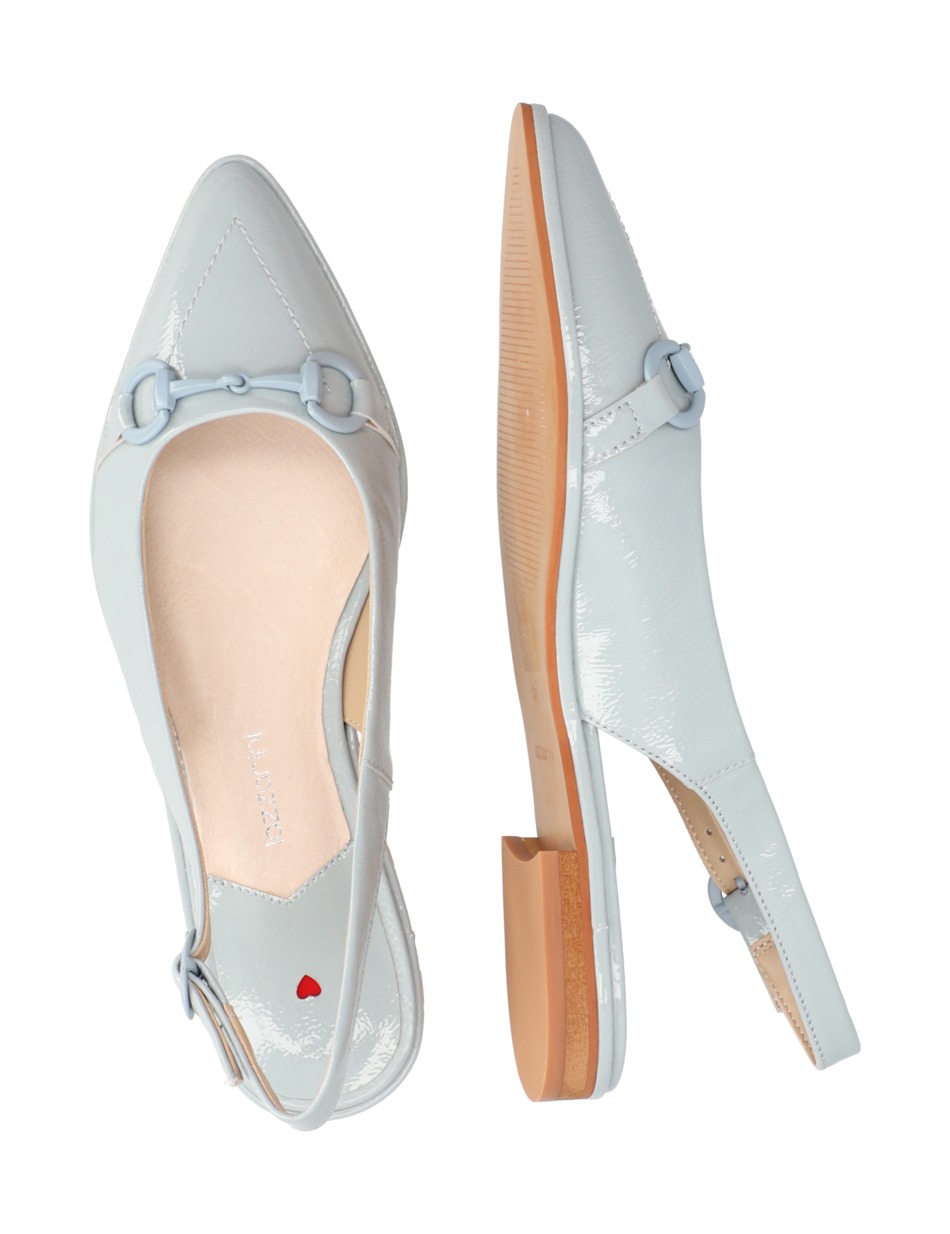 Lackleder Slingpumps