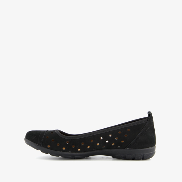 Hush Puppies suede dames ballerina's