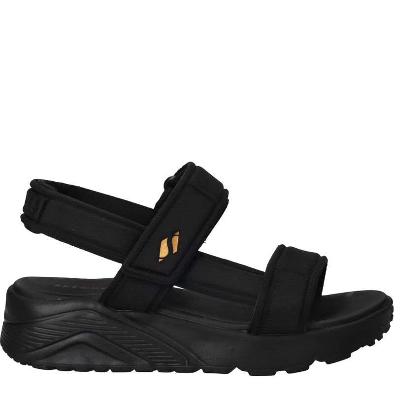 Skechers Uno Lite Sandalen Zwart Meisjes
