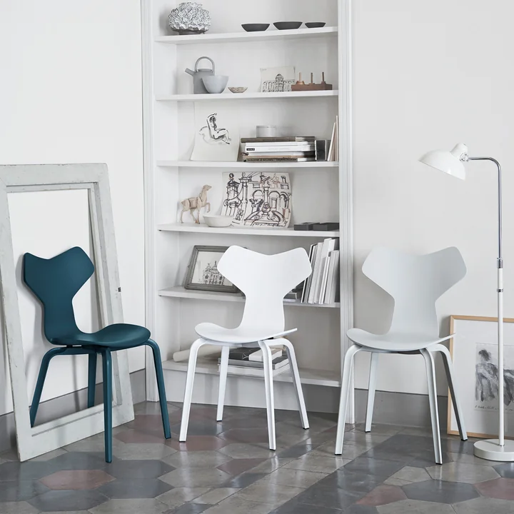Fritz Hansen - Grand Prix Stuhl, Eiche natur