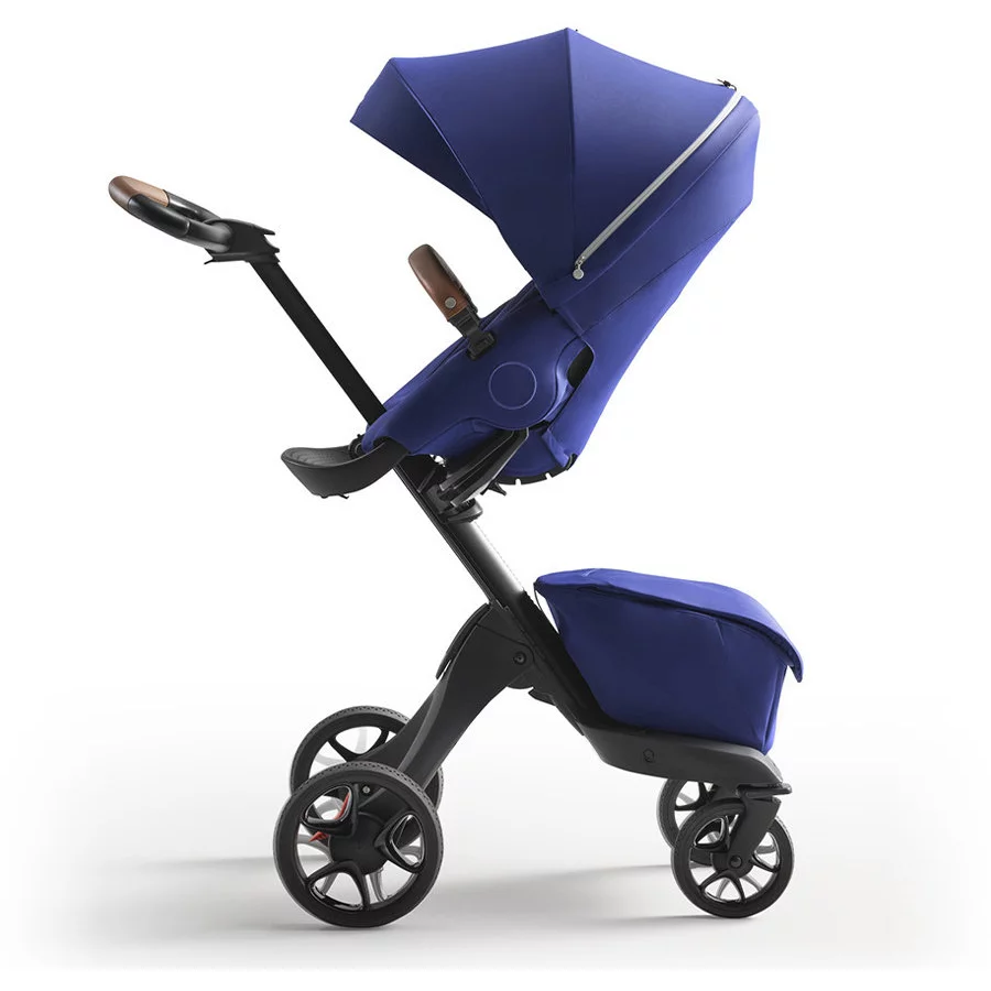 STOKKE® Kinderwagen Xplory® X inklusive Tragewanne Royal Blue