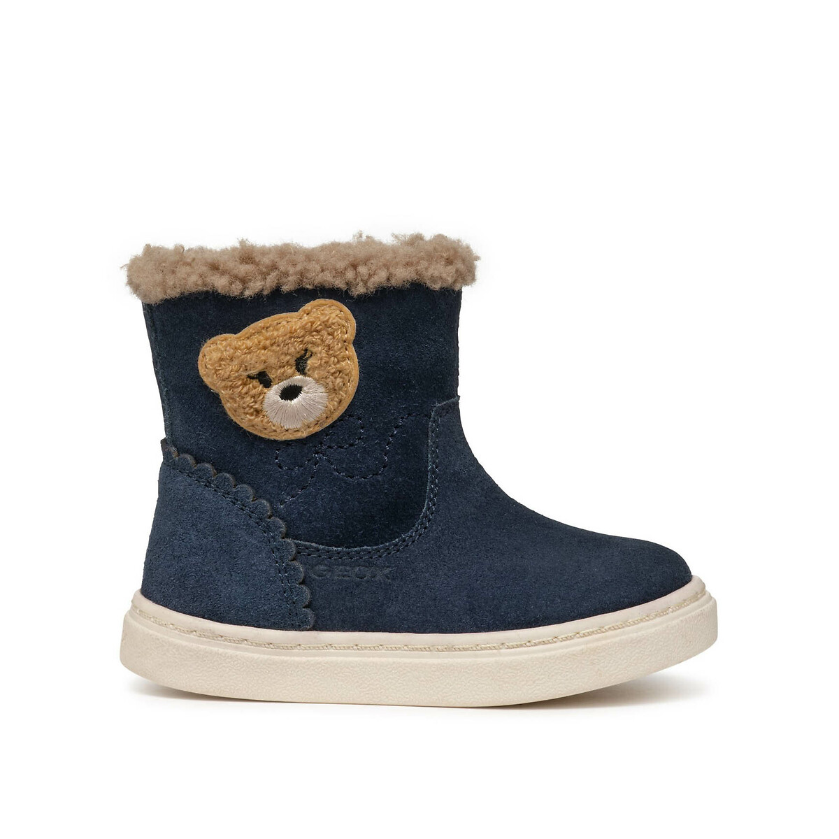 GEOX<br>Botas de couro forradas Nashik