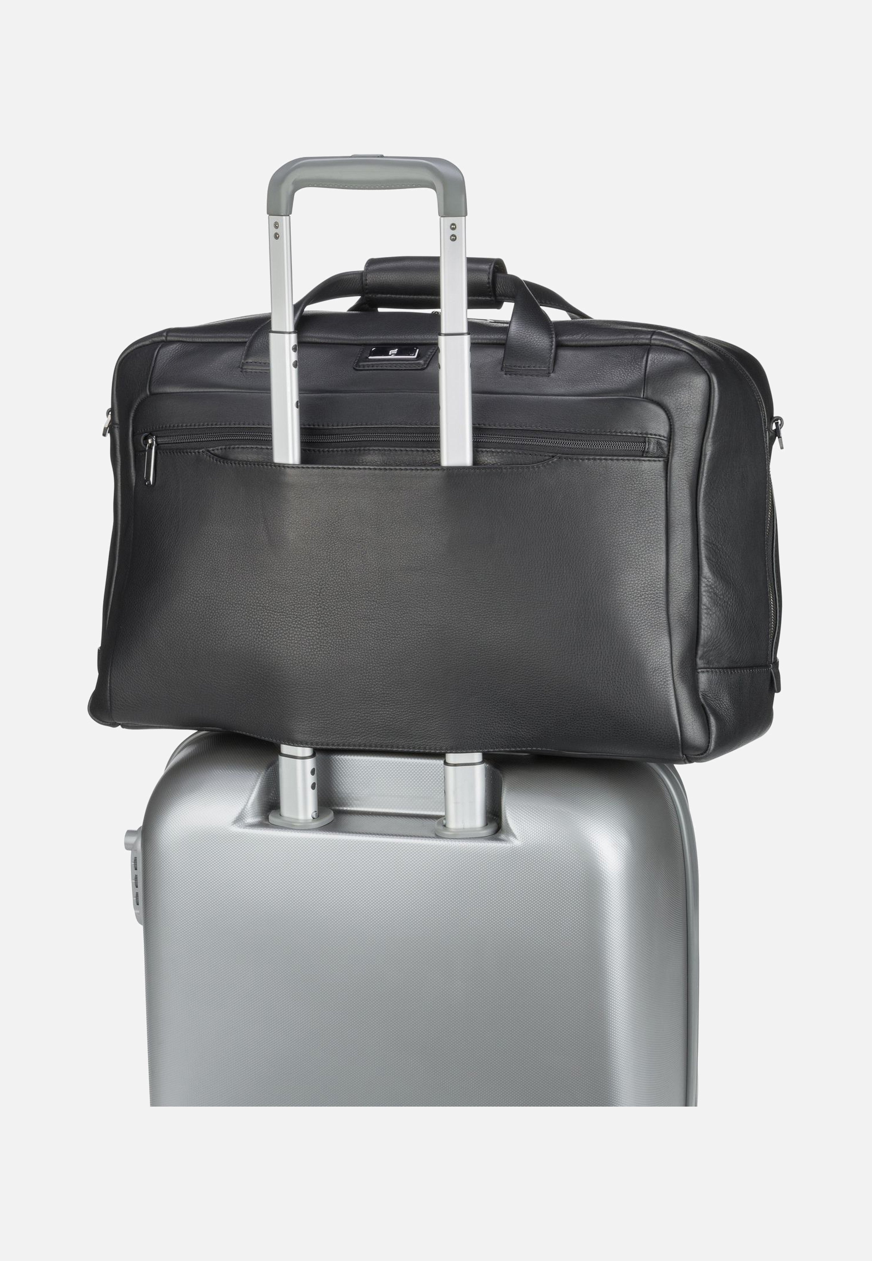 Roadster Leather 1001 Black - Weekender