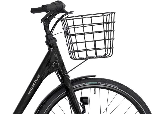 Winther Superbe 1 Shiny Black - Elcykel - 2024