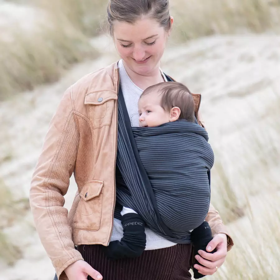 Hoppediz Babytragetuch Gewebtes Tragetuch Mailand