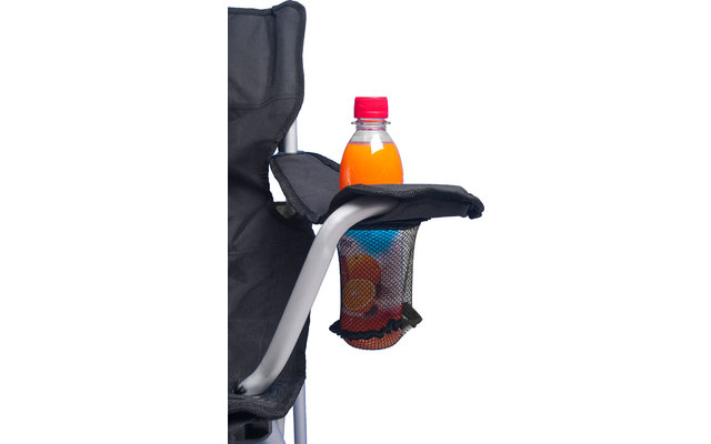 Basic Nature Travelchair Komfort Faltstuhl schwarz