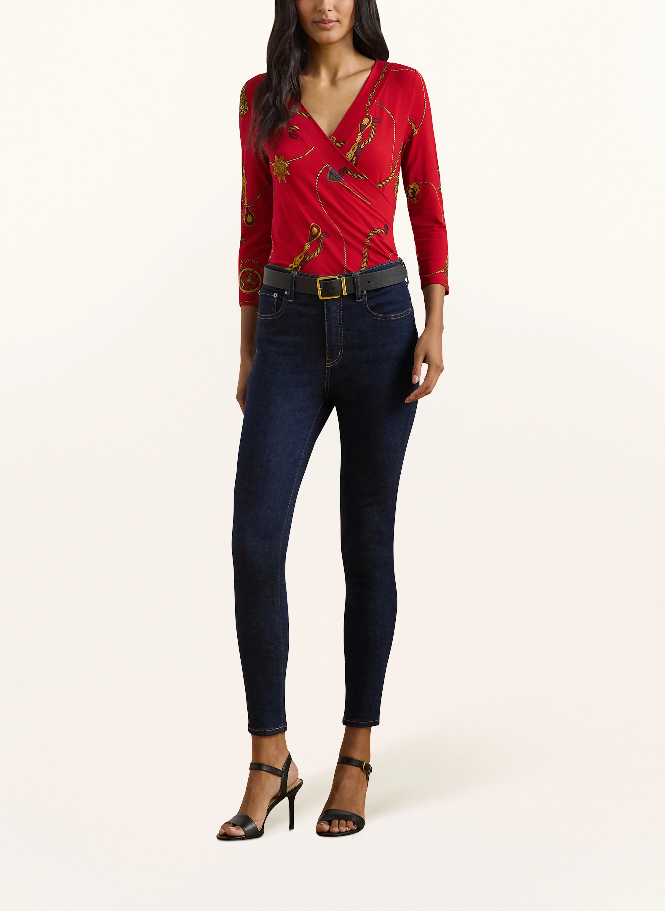 LAUREN RALPH LAUREN Shirt mit 3/4-Arm