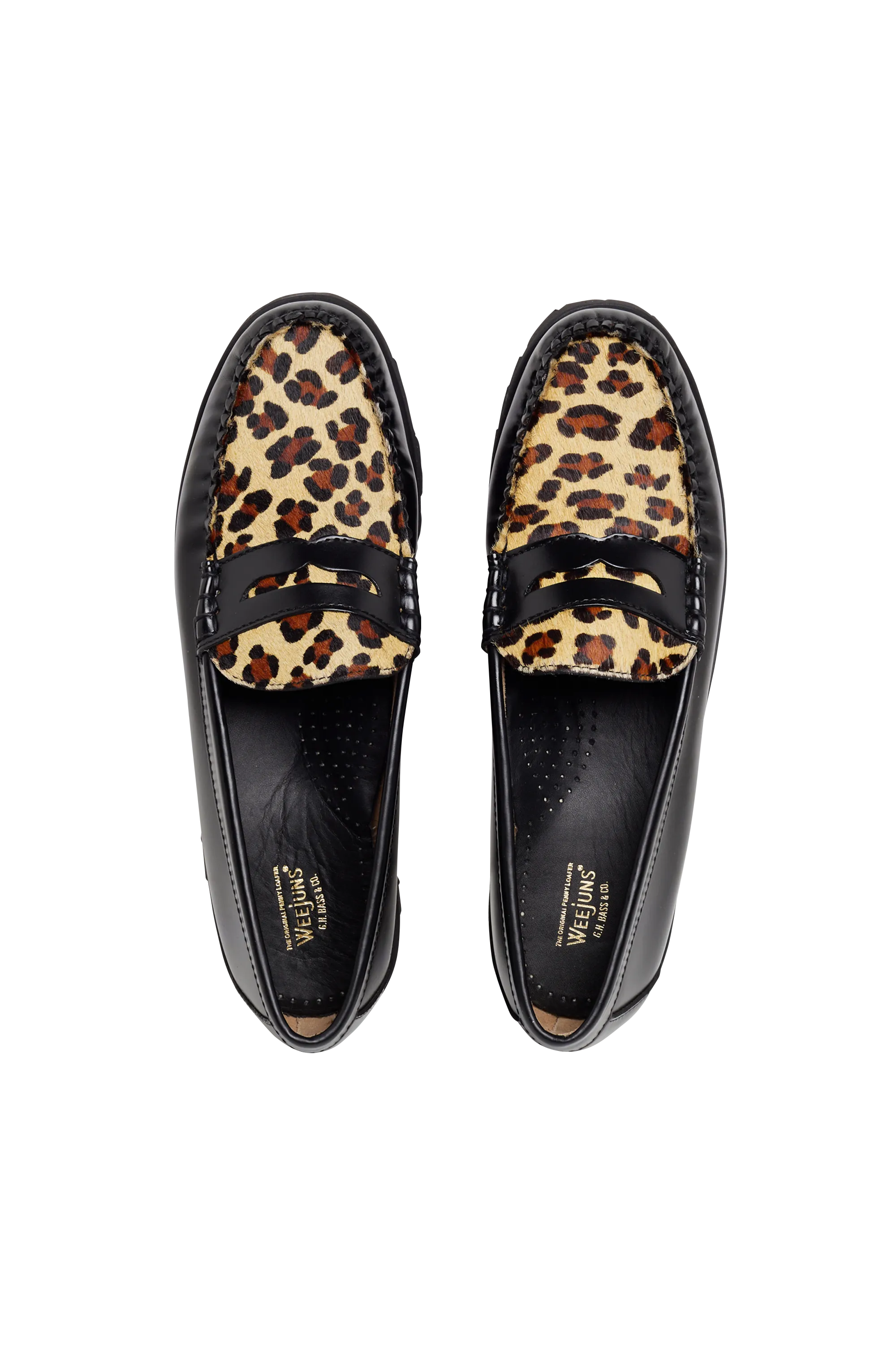 G.H. BASS & CO. Mocassins WEEJUNS 90 PENNY Marron