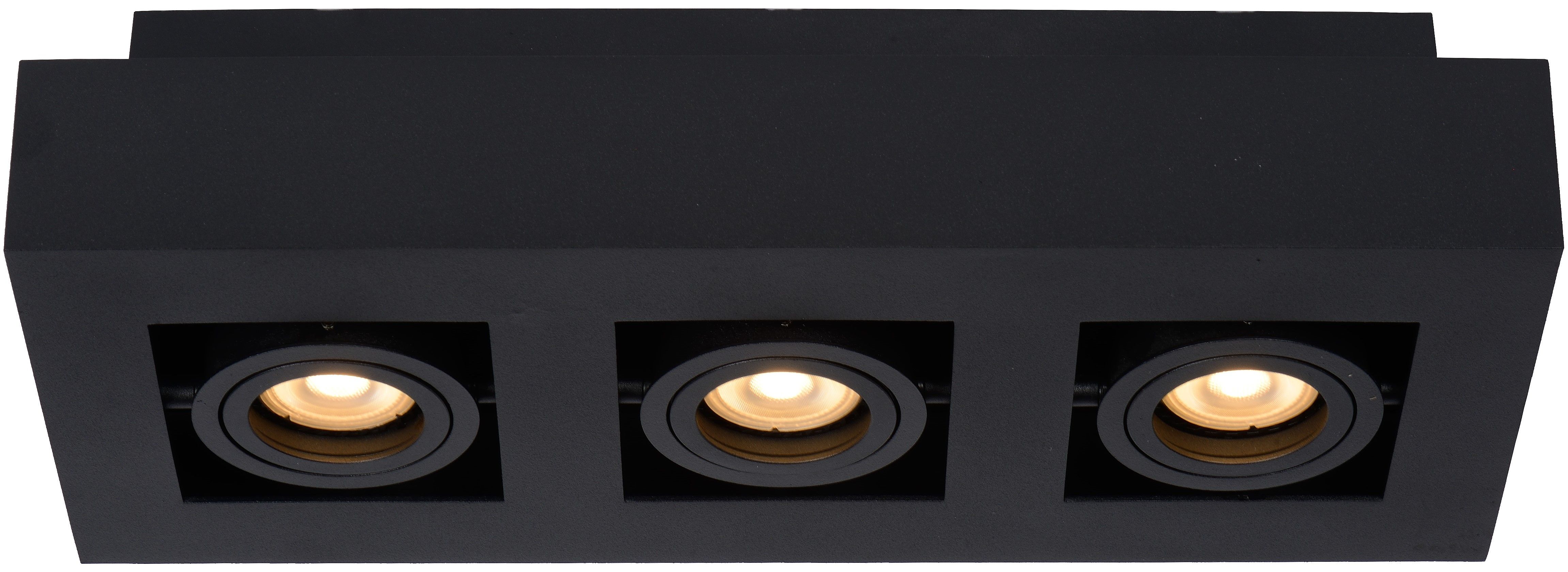 Plafondspot Zwart Xirax B36 x D14 cm