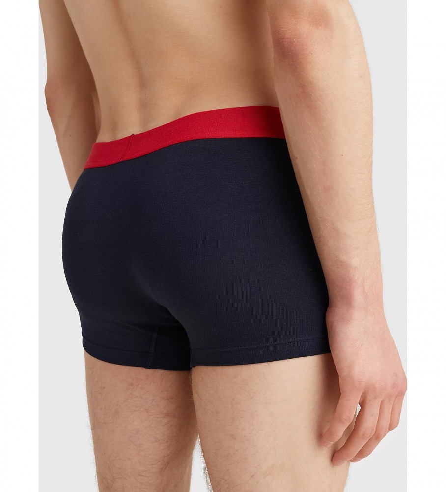 Cueca boxer Tommy Hilfiger com logo, azul marinho