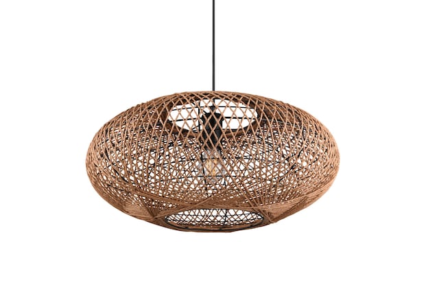 TRIO Retrofit Pendelleuchte HEDDA 52 cm Sisal